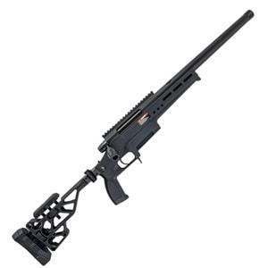 Silverback TAC 41 L Lite Chassis & Katlanır Dipçik Airsoft Bolt Action Tüfek (Siyah)