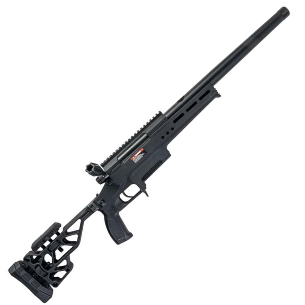 Silverback TAC 41 LS Lite Sport Version Chassis & Katlanır Dipçik Airsoft Bolt Action Tüfek (Siyah)