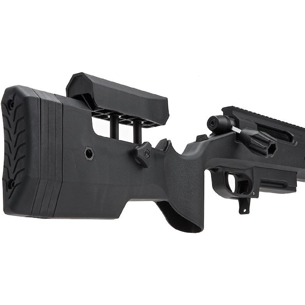Silverback TAC-41P Classic Polimer Dipçik Sniper Bolt Action Airsoft Tüfek, Siyah SBA-T41P-BK