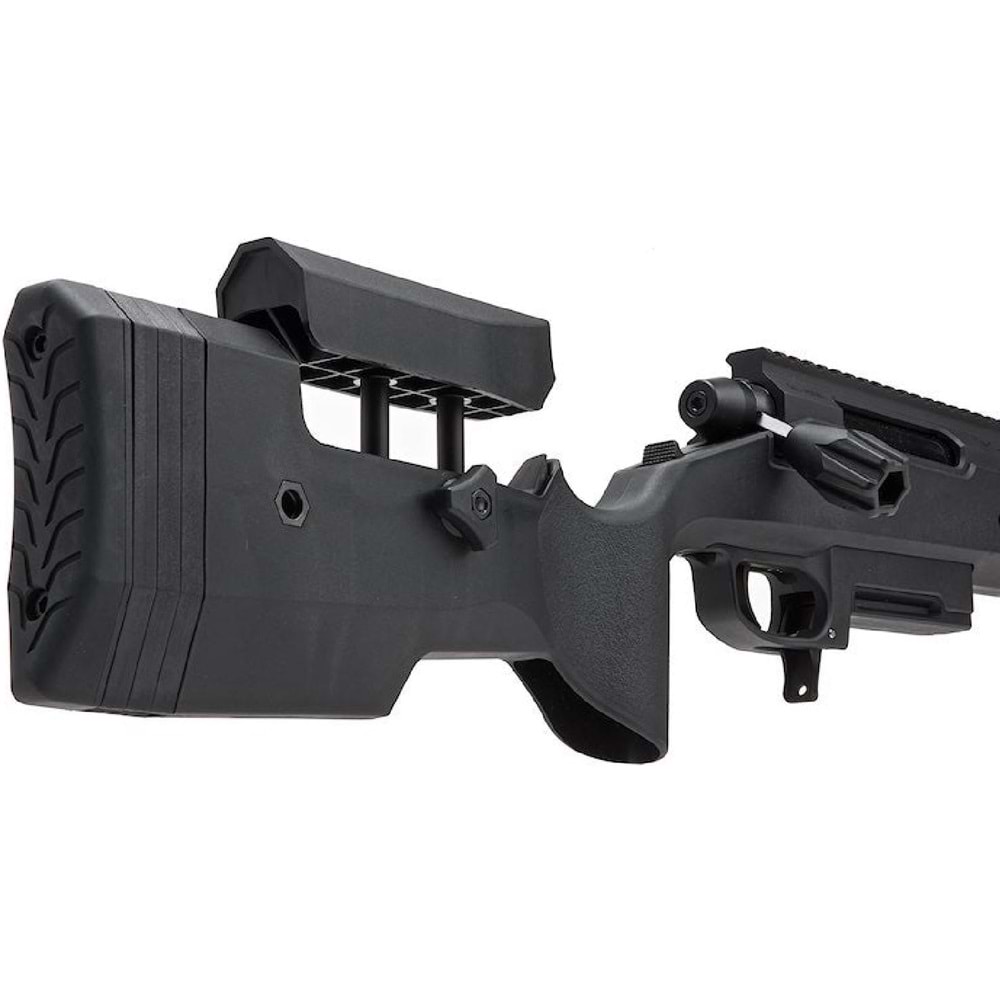 Silverback TAC-41P Classic Polimer Dipçik Sniper Bolt Action Airsoft Tüfek, Siyah SBA-T41P-BK