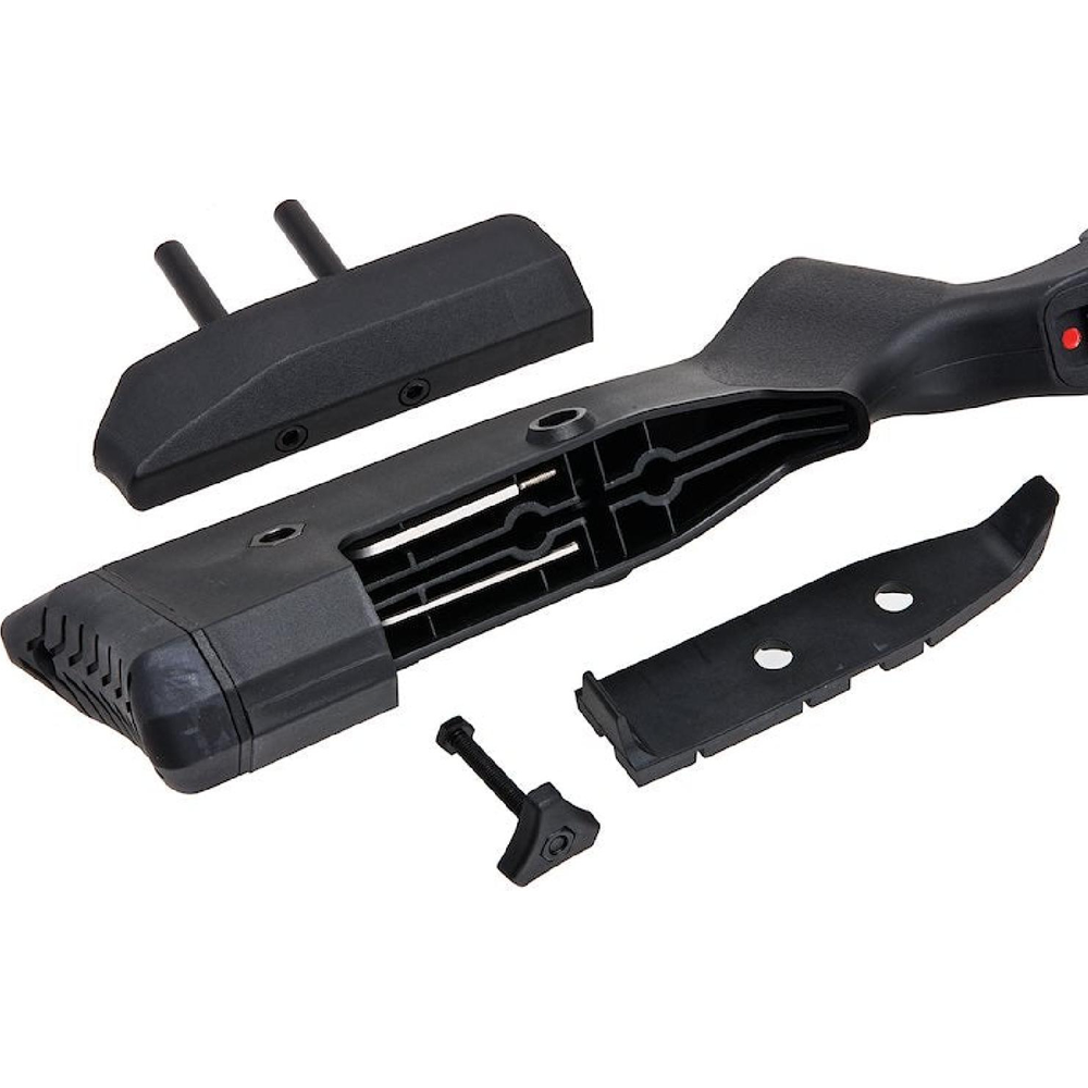 Silverback TAC-41P Classic Polimer Dipçik Sniper Bolt Action Airsoft Tüfek, Siyah SBA-T41P-BK