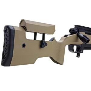 Silverback TAC-41PS Classic Polimer Dipçik Sport Version Sniper Bolt Action Airsoft Tüfek – Çöl (SBA-T41PS-FDE)