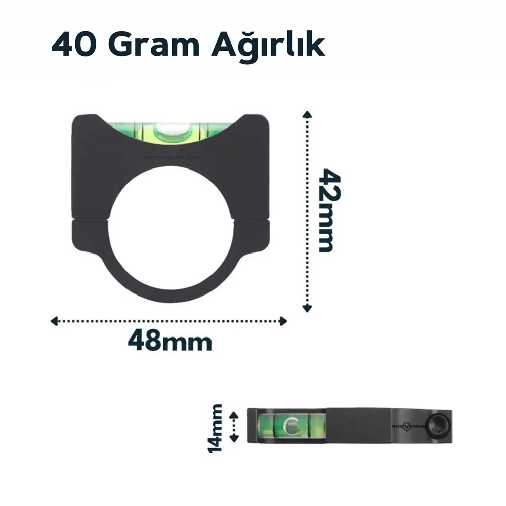 X-ACCU Dürbün terazisi Dürbün Dengeleyici 30mm SCACD-01