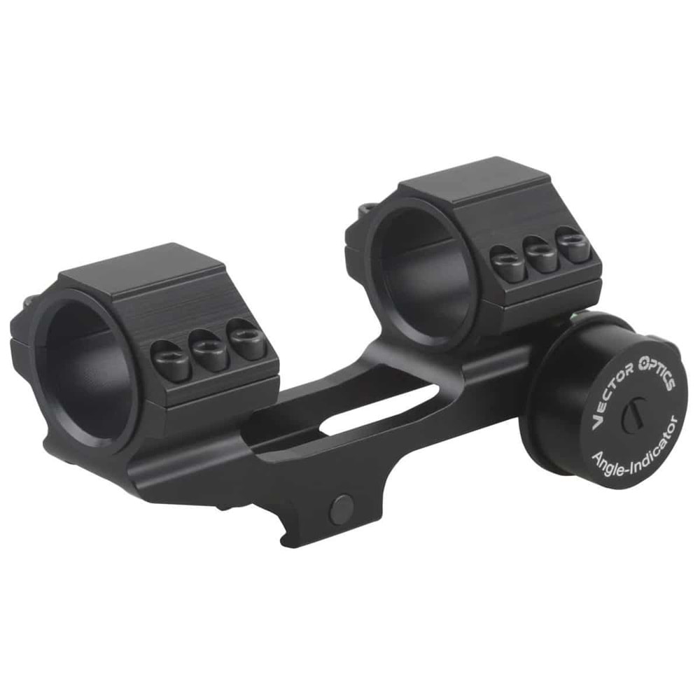 Tek Parça Terazili AÇI ÖLÇERLİ Dürbün Ayağı 30mm/25.4mm SCACD-14