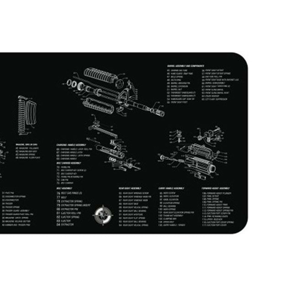 AR15 Tüfek Temizleme Servis Altlığı (Bench Mat)