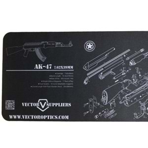 AK47 Tüfek Temizleme Servis Altlığı (Bench Mat)