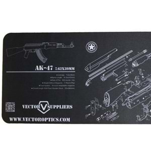 AK47 Tüfek Temizleme Servis Altlığı (Bench Mat)