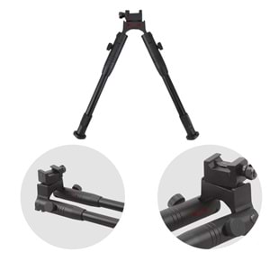 Vector Optics Universal Bipod Ayak 8-10.5incH Pikatini Ray Montajlı