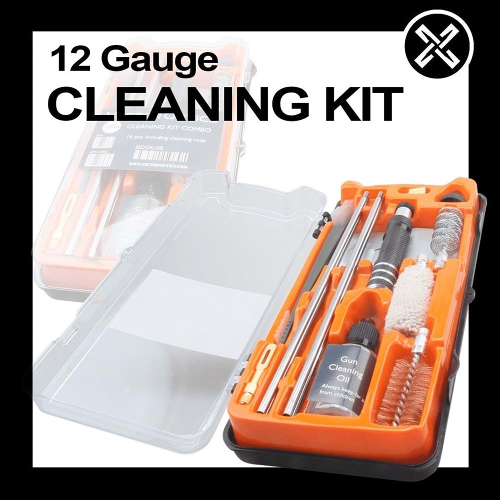 Vector GUNPANY 12GA Av Tüfeği Temizleme Harbi Seti SCCK-08