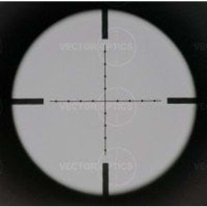 VECTOR Counterpunch 6-25x56 FFP MILDOT ARTIKIL TÜFEK DÜRBÜNÜ SCFF-03A