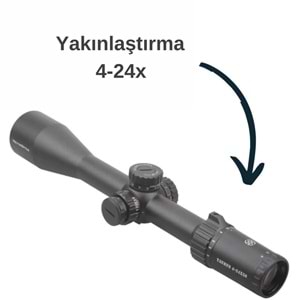 VECTOR Taurus 4-24x50 FFP Tüfek Dürbünü SCFF-17
