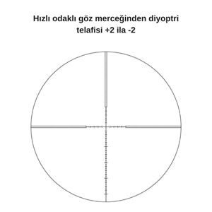 Vector Optics Veyron 4-16x44FFP Tüfek Dürbünü SCFF-22