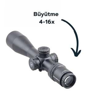 Vector Optics Veyron 4-16x44FFP Tüfek Dürbünü SCFF-22