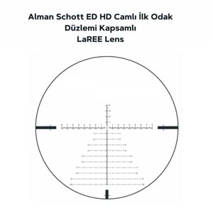 Vector Optics 34mm Continental 3-18x50FFP Tüfek Dürbünü SCFF-28