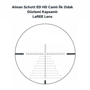 Vector Optics 34mm Continental 3-18x50FFP Tüfek Dürbünü SCFF-28