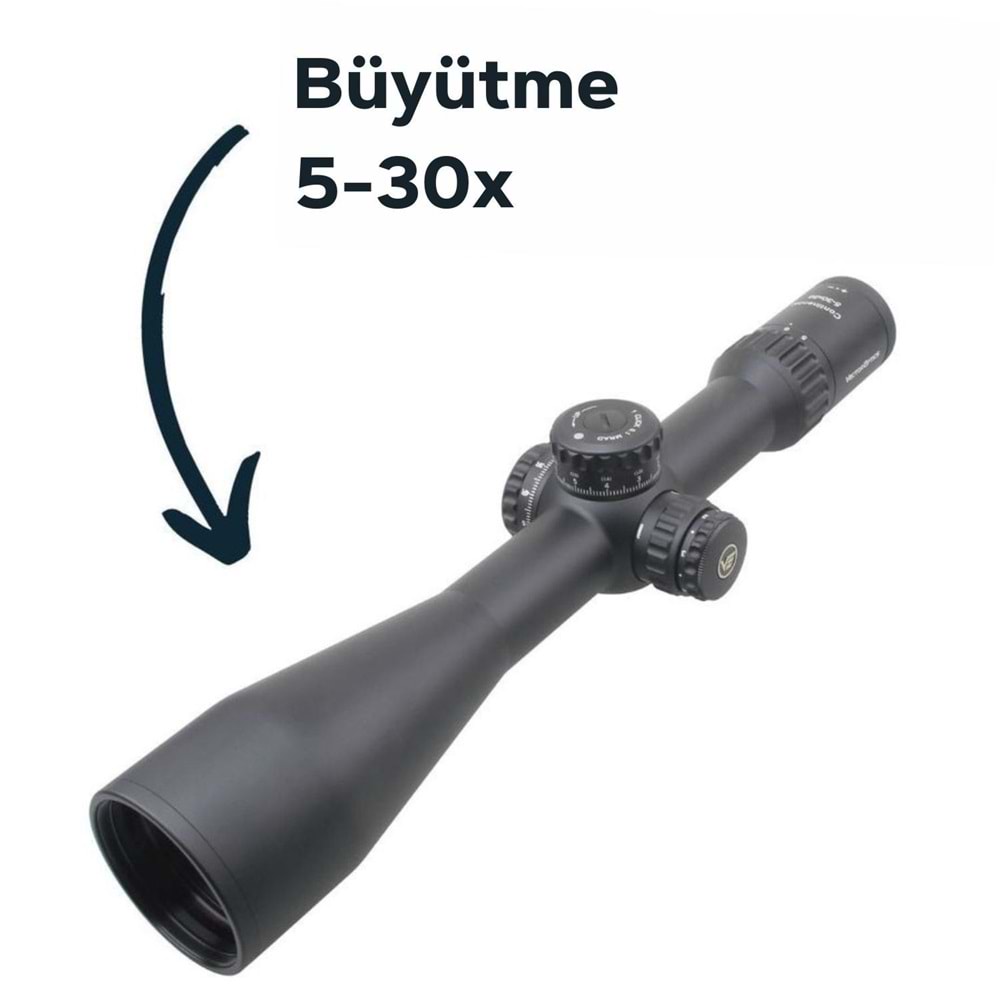 Continental x6 5-30x56 MBR FFP 34mm Uzun mesafe yivli tüfek dürbünü
