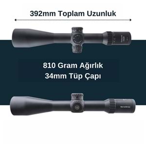 Continental x6 5-30x56 MBR FFP 34mm Uzun mesafe yivli tüfek dürbünü