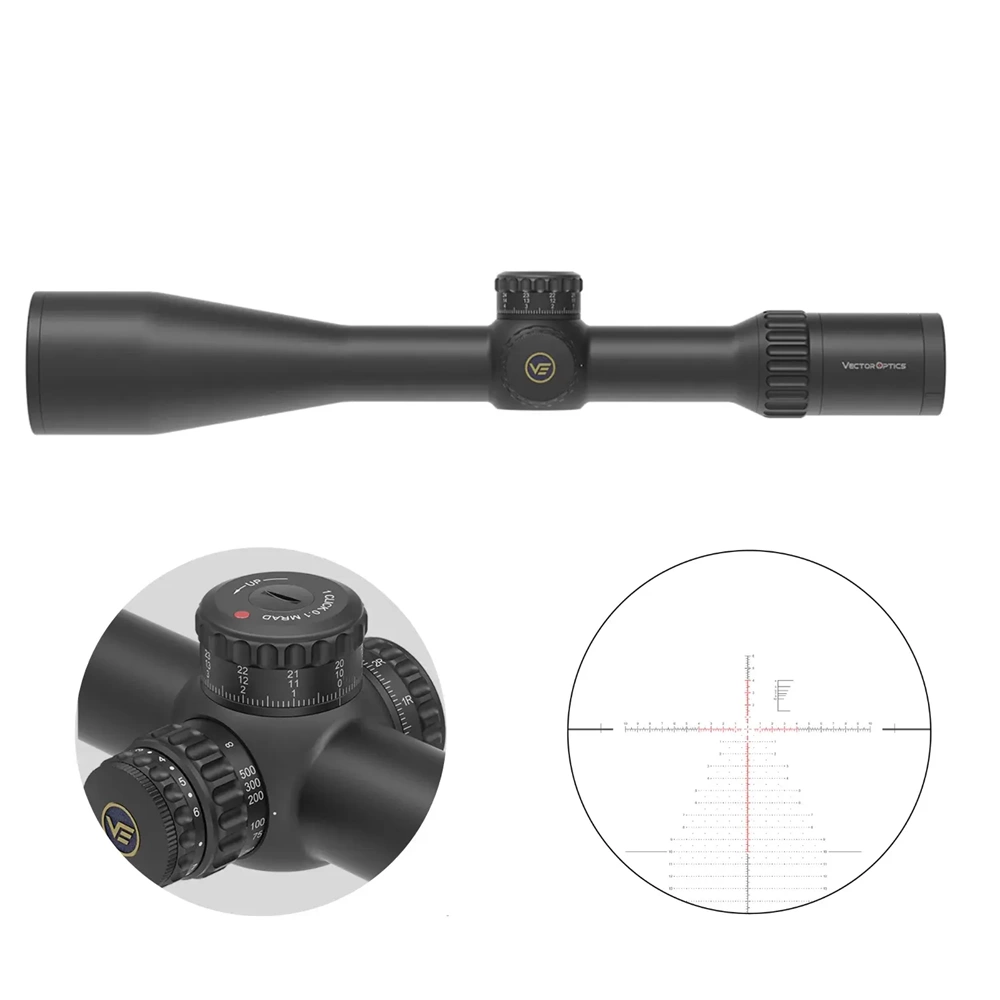 Vector Optics Continental x6 6-36X56 FFP PRS Tüfek Dürbünü SCFF-70