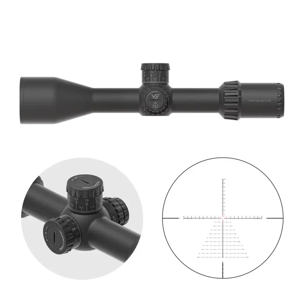 Vector Optics Tauron 5-25x56 HD MIL FFP Tüfek Dürbünü – SCFF-71