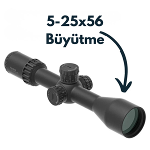 Vector Optics Tauron 5-25x56 HD MIL FFP Tüfek Dürbünü – SCFF-71
