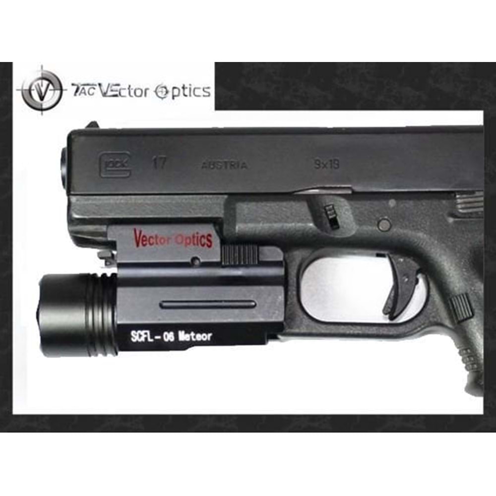 Meteor Pistol LED Flashlight SCFL-06