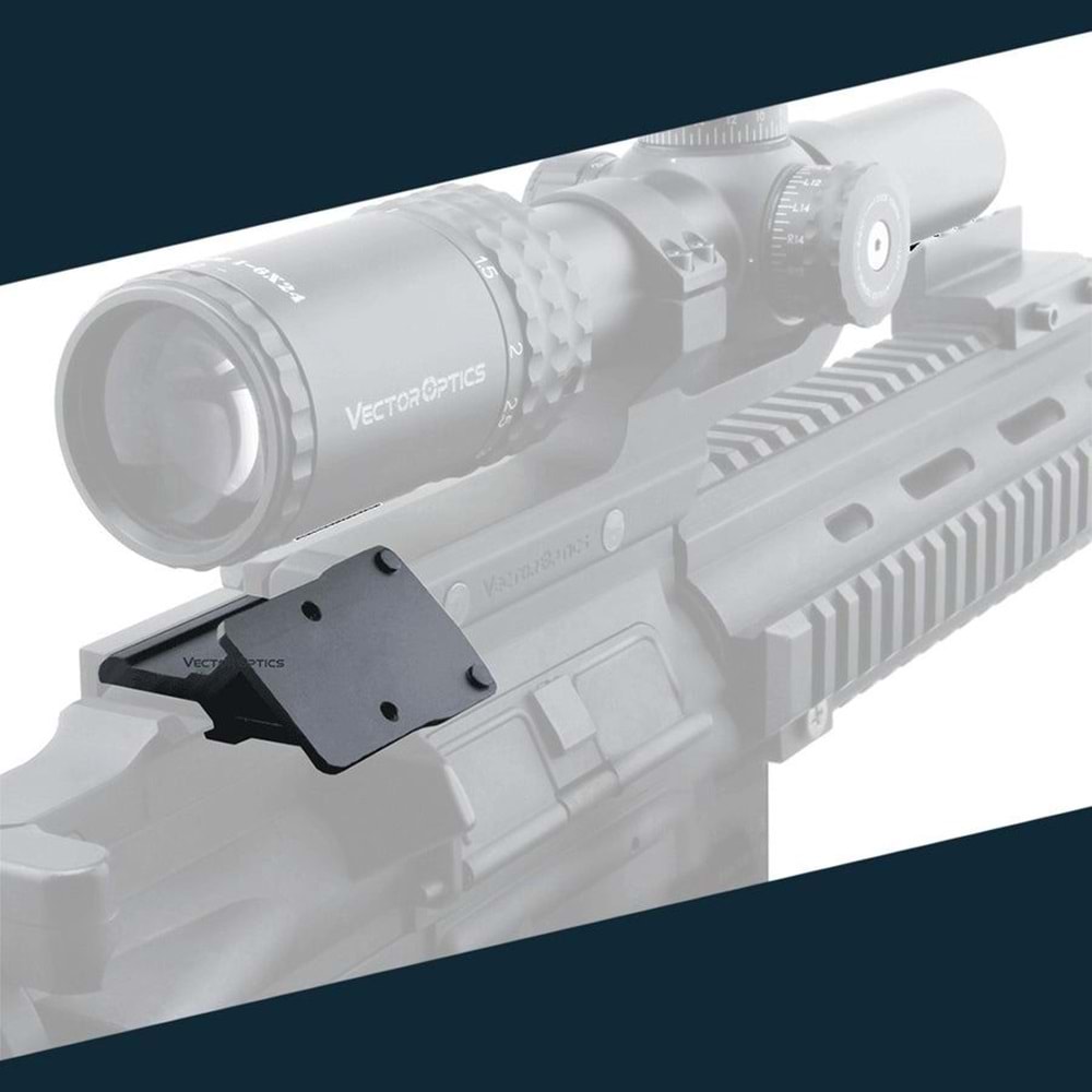 MOJ Red Dot Sight Offset Picatinny Mount SCFRM-02