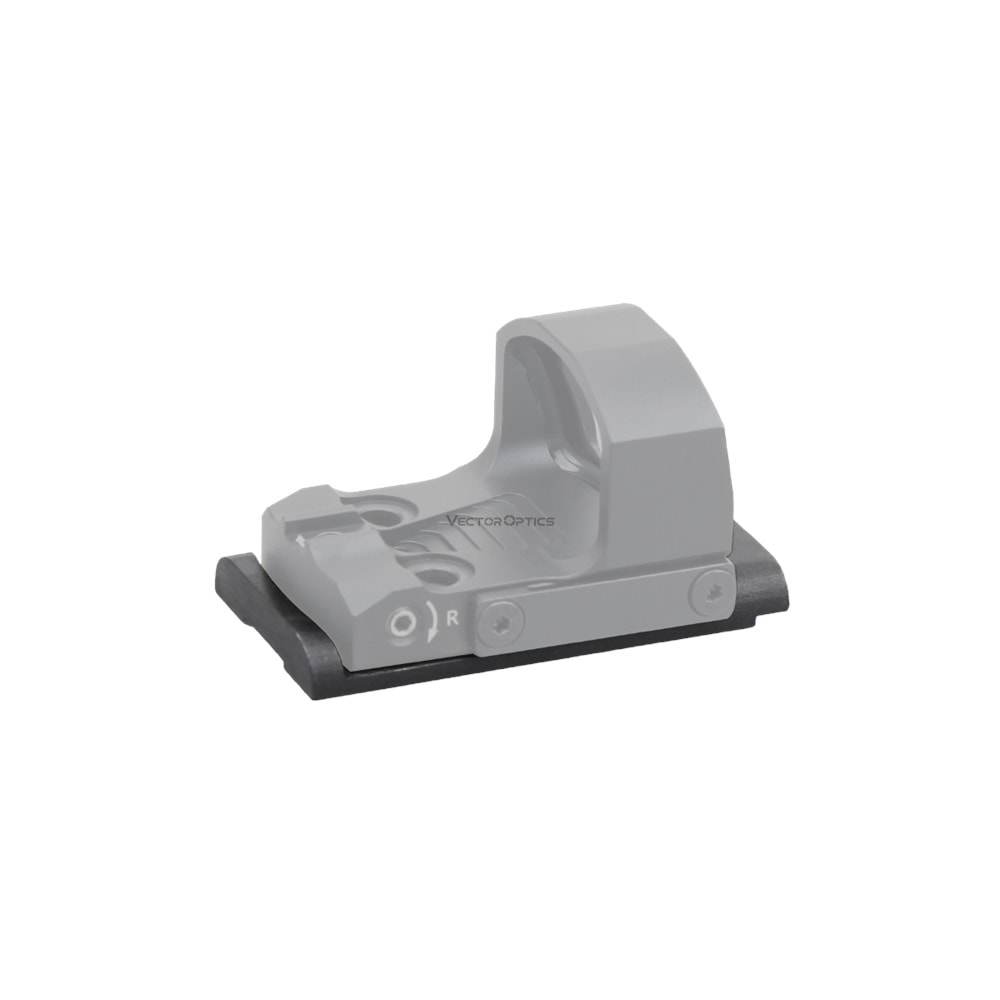 MOS to MAG RMS Footprint Pistol Red Dot Steel Adapter
