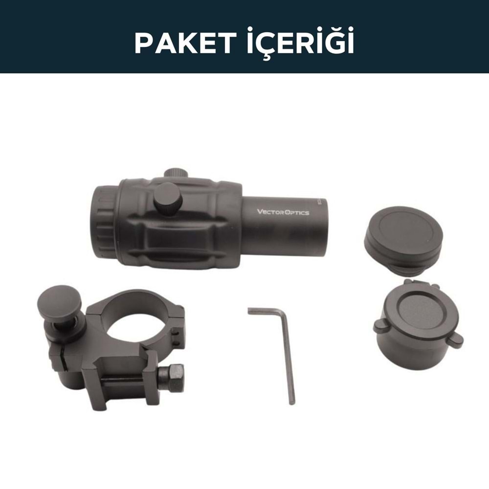 VECTOR 3x MAGNIFIER Yakınlaştırıcı SCOT-07A SCMF-10