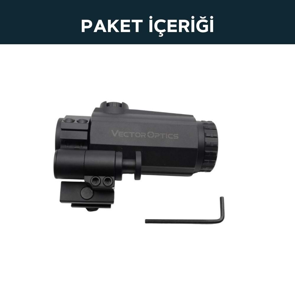 Vector Optics Maverick-III 3x22 Magnifier MIL YAKINLAŞTIRICI