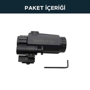 Vector Optics Maverick-III 3x22 Magnifier MIL YAKINLAŞTIRICI