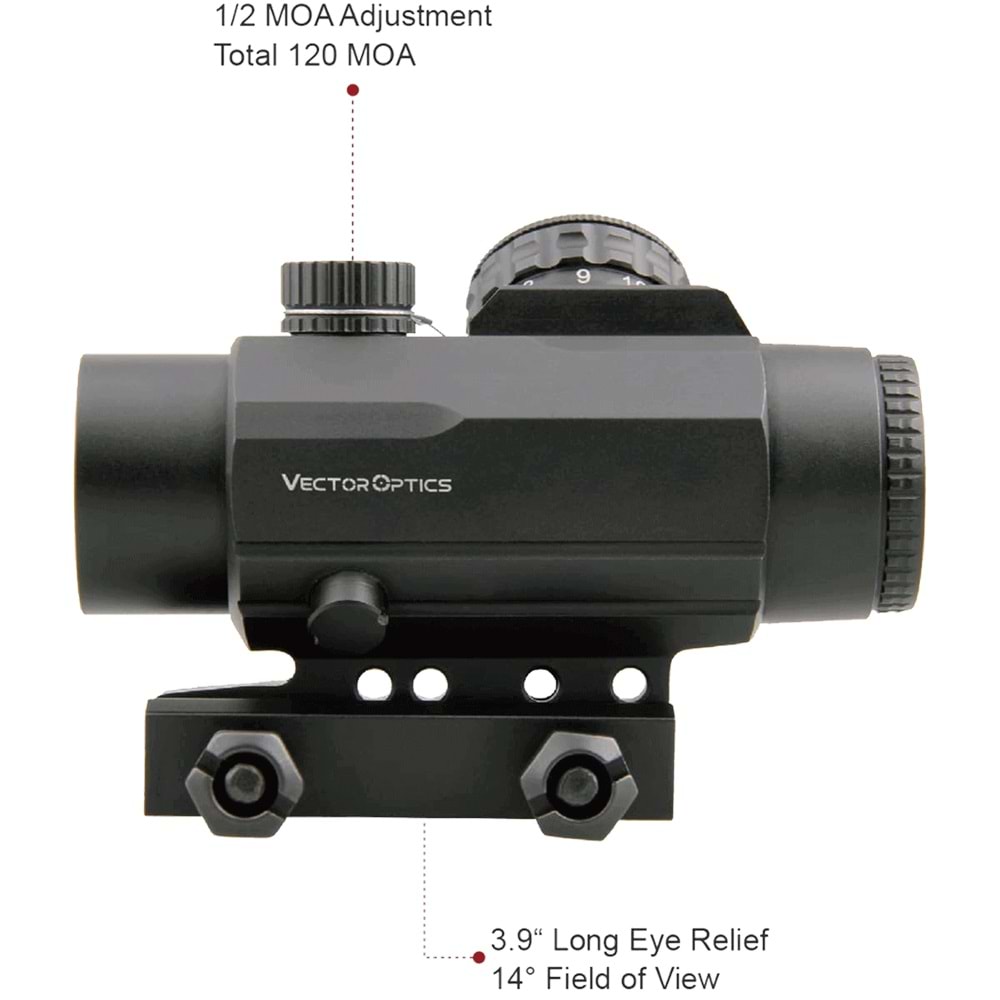 Calypos 1x30 SFP Prism Scope Taktik Tüfek Dürbünü