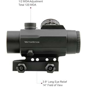 Calypos 1x30 SFP Prism Scope Taktik Tüfek Dürbünü