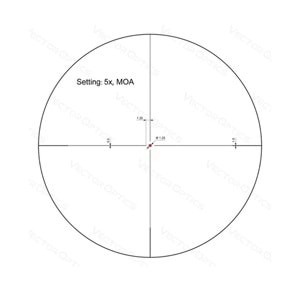 SCOC-38 // Vector Optics Forester 1-8x24 SFP Tüfek Dürbünü