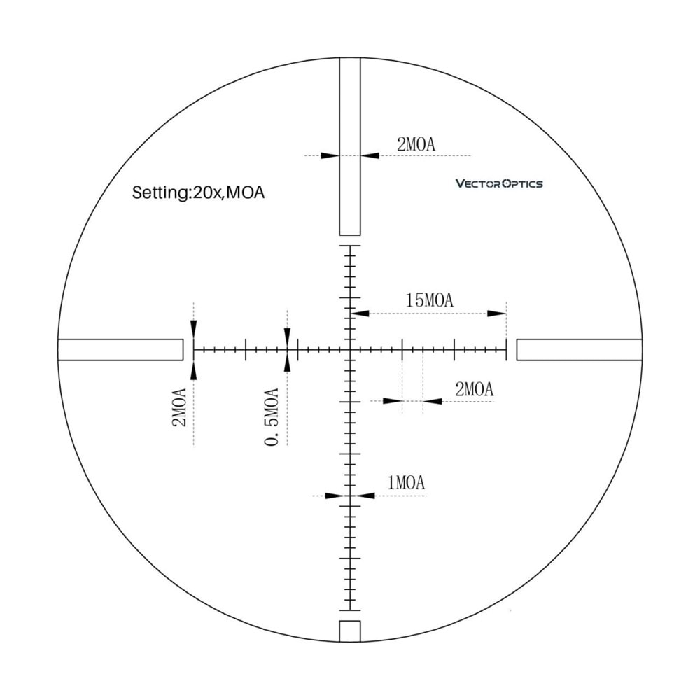 10-40x50 SENTINEL GEN2 HUNTING Tüfek Dürbünü