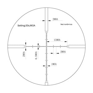 10-40x50 SENTINEL GEN2 HUNTING Tüfek Dürbünü