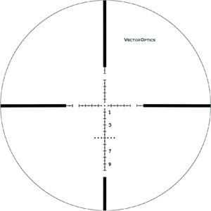 Vector Optics Marksman 4.5-18x50 SFP Tüfek Dürbünü SCOL-15