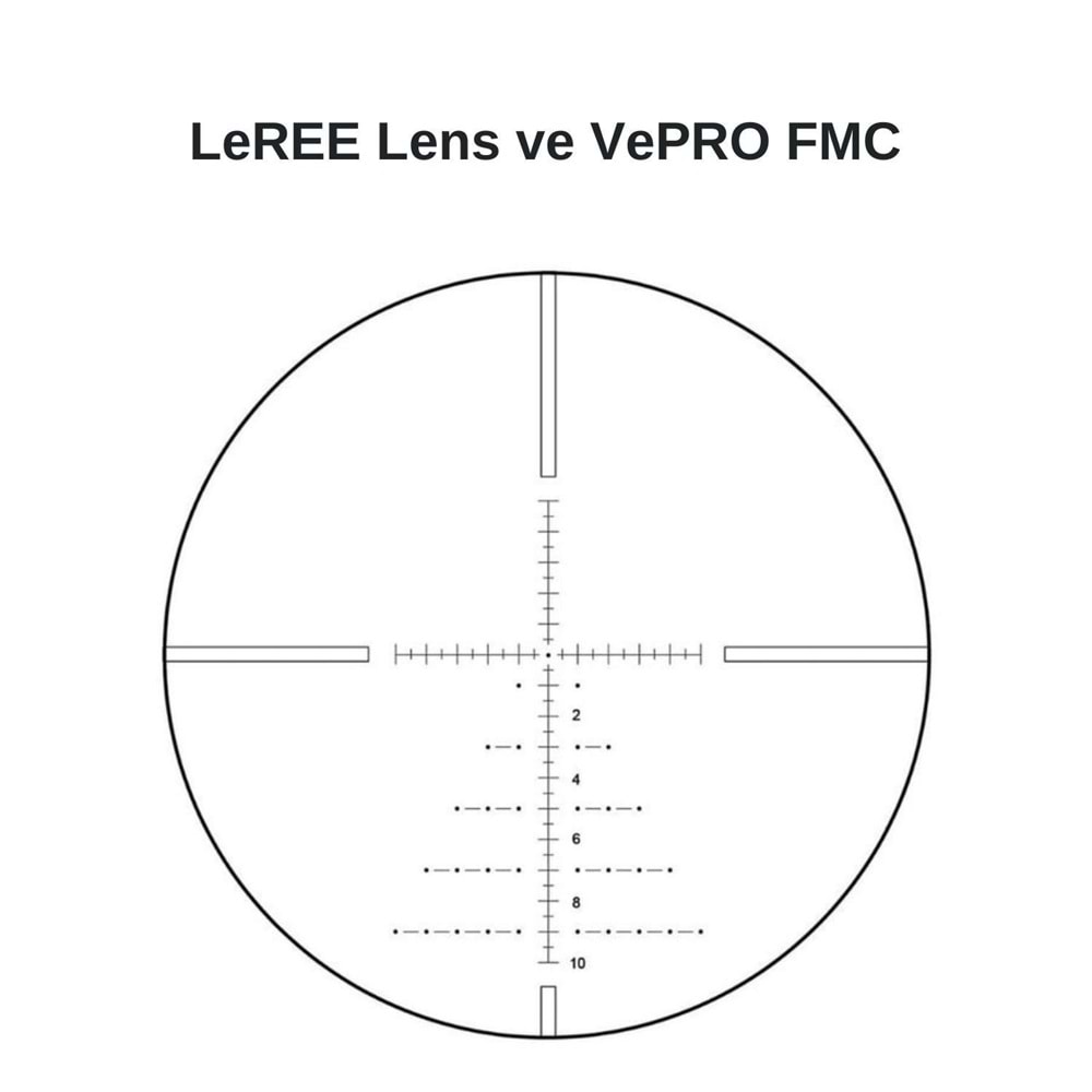 Vector Optics Paragon 5-25x56SFP GenII Tüfek Dürbünü SCOL-26