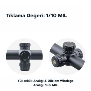 Vector Optics Paragon 5-25x56SFP GenII Tüfek Dürbünü SCOL-26