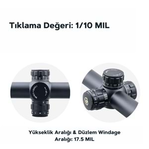 Vector Optics Paragon 6-30x56SFP GenII Tüfek Dürbünü SCOL-27