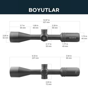 SCOL-32 Vector Optics Hugo 6-24x50GT SFP Tüfek Dürbünü