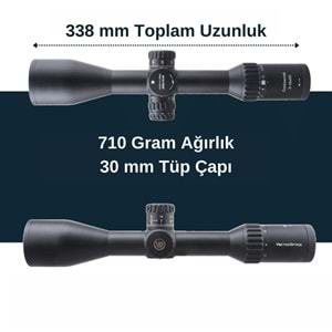 Continental x6 3-18x50 ARI Tactical Lock Tüfek Dürbünü