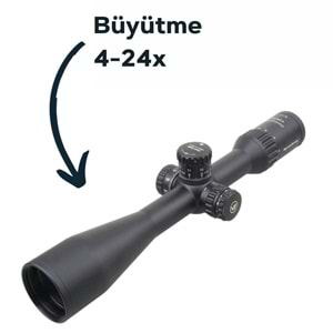 Continental x6 4-24x50 ARI Tactical Tüfek Dürbünü