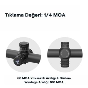 SCOL-57 // Vector Optics Orion ProMax 3-18x50HD SFP Tüfek Dürbünü