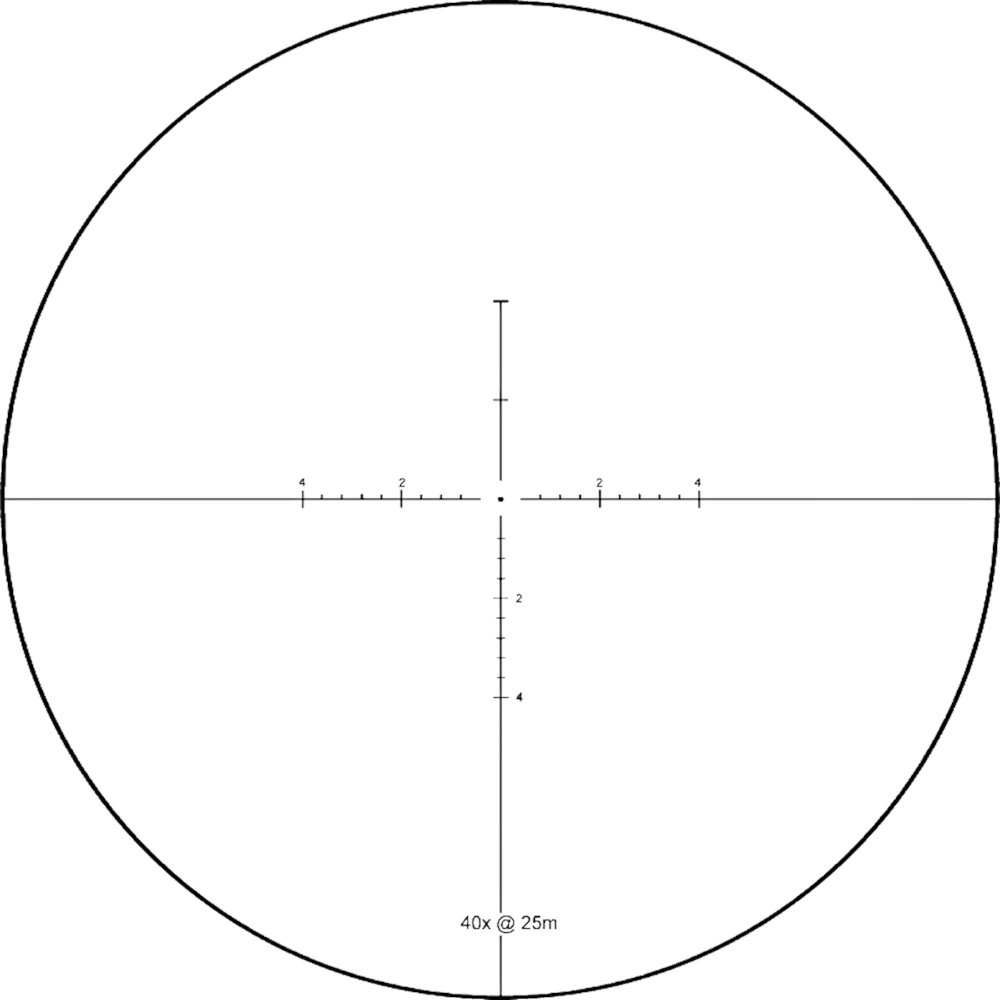 Vector Optics Sentinel-X Pro 10-40x50 SFP Tüfek Dürbünü – SCOL-58
