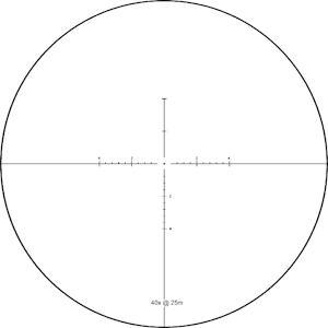 Vector Optics Sentinel-X Pro 10-40x50 SFP Tüfek Dürbünü – SCOL-58