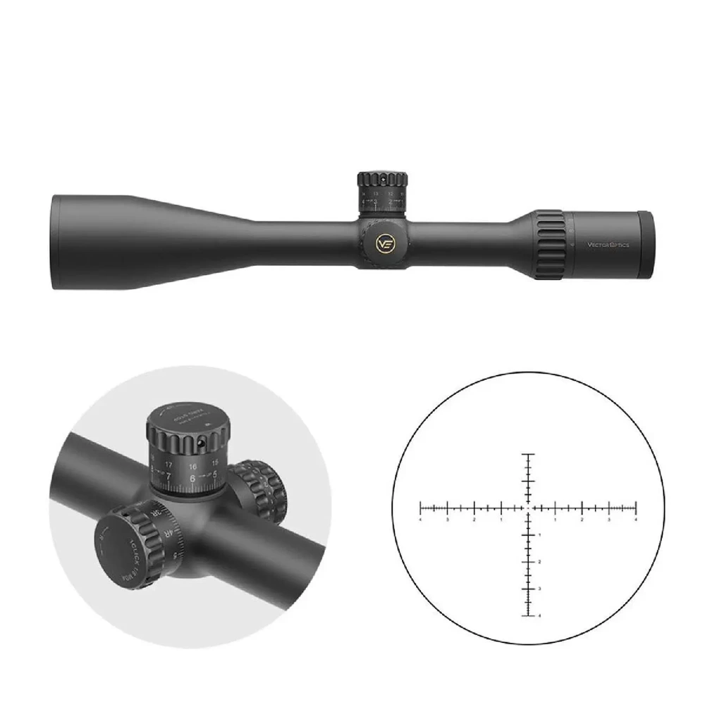 Vector Optics Continental x8 6-48×56ED SFP MIL Tactical Tüfek Dürbünü