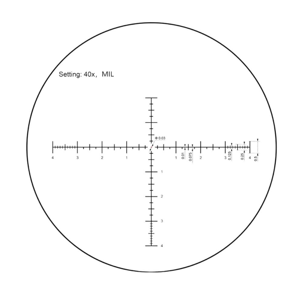 Vector Optics Continental X8 6-48×56ED SFP MIL Tactical Tüfek Dürbünü SCOL-TM52