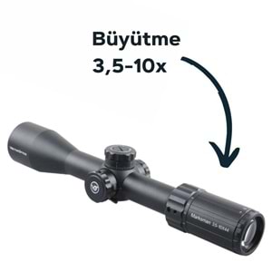 Vector Optics MARKSMAN 3.5-10X44 SFP Tüfek Dürbünü SCOM-04