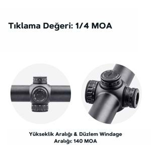 CONTINENTAL 2-12X50 HUNTING SFP TÜFEK DÜRBÜNÜ