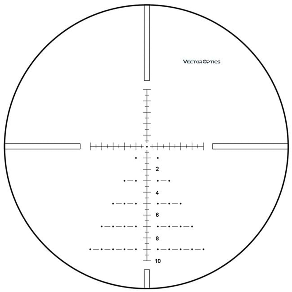 Paragon 2-10x50 Tüfek Dürbünü